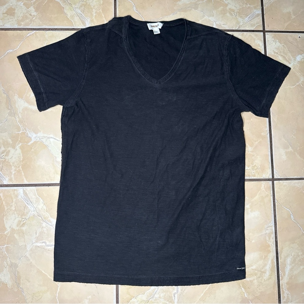 Vintage Women’s Diesel Brand V Neck Shirt Size Medium